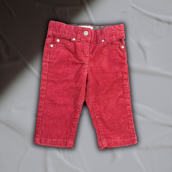 Stella McCartney Other - Stella McCartney Baby Unisex Burgundy / Red Corduroy Pants Size 6 Months